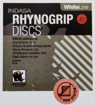 Rhynogrip White Line Scheiben 125mm 8+1H